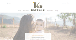 Desktop Screenshot of kateson.com